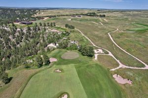 CapRock Ranch 17th Green Aerial